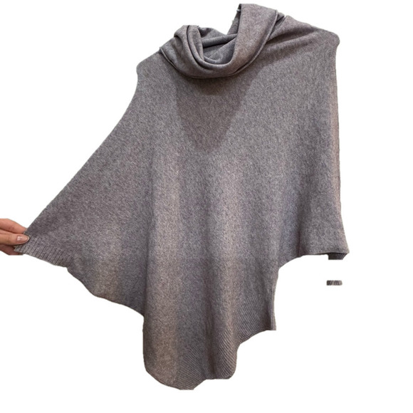 Vintage Purple Italian Turtleneck Asymmetrical Sweater - Picture 6 of 8